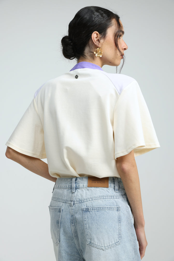 Looly Cream Polo
