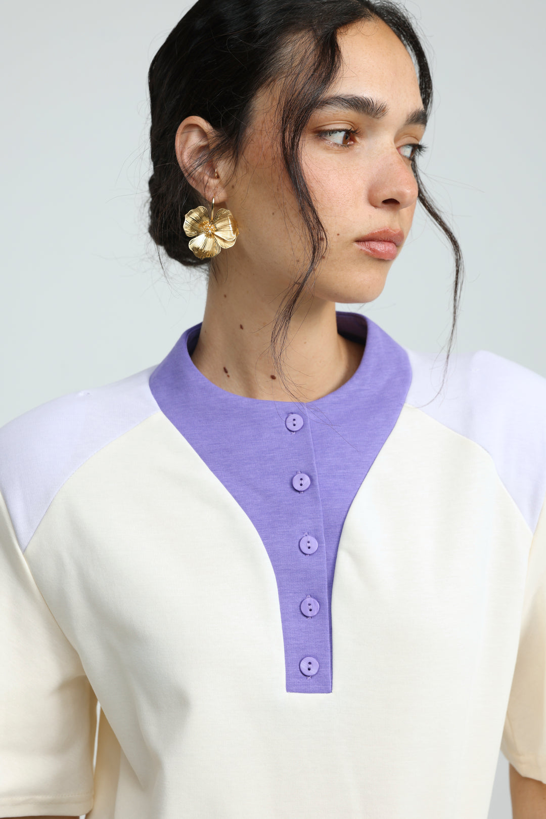 Looly Cream Polo