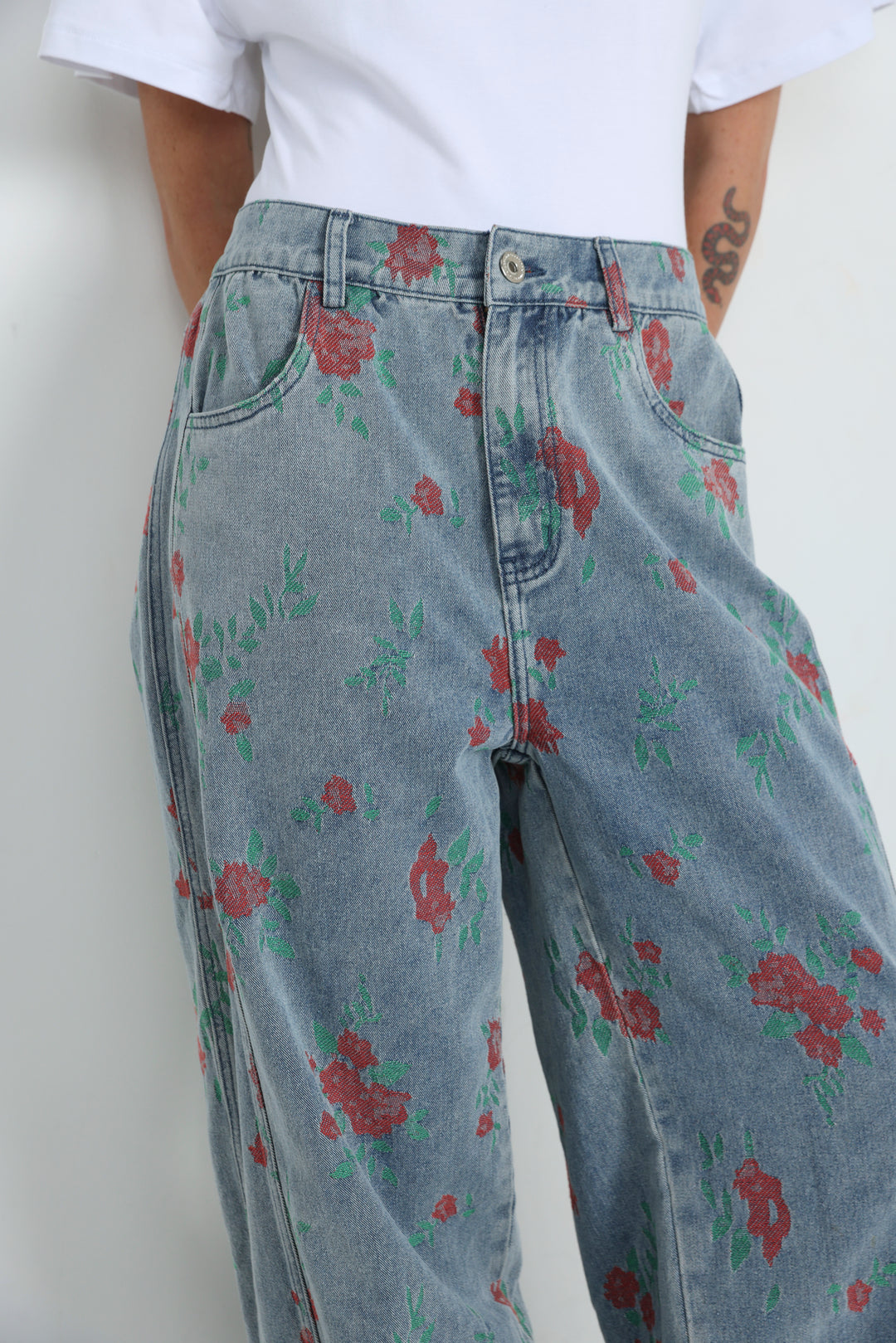 Guri Light Floral Denim