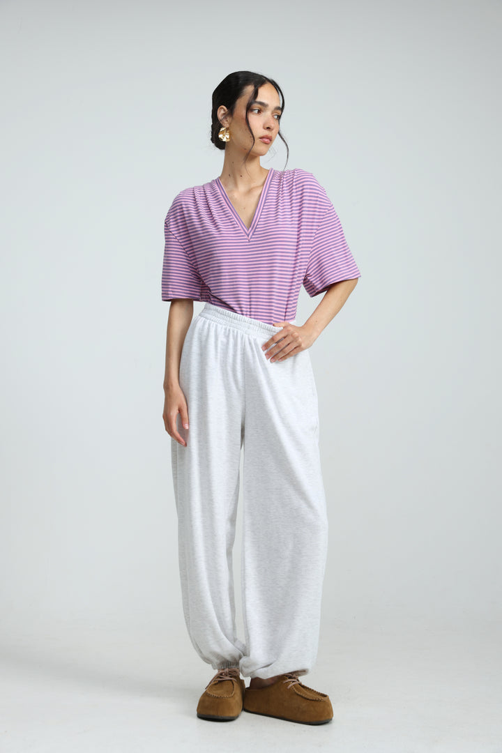Away Pink Stripes Bodysuit