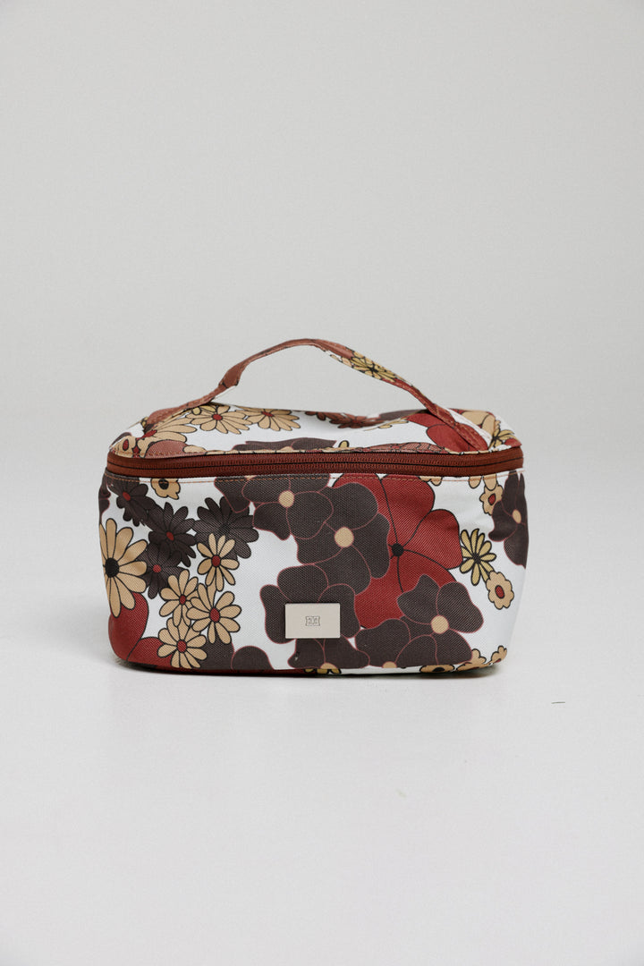 Medium Floral Makeup Bag