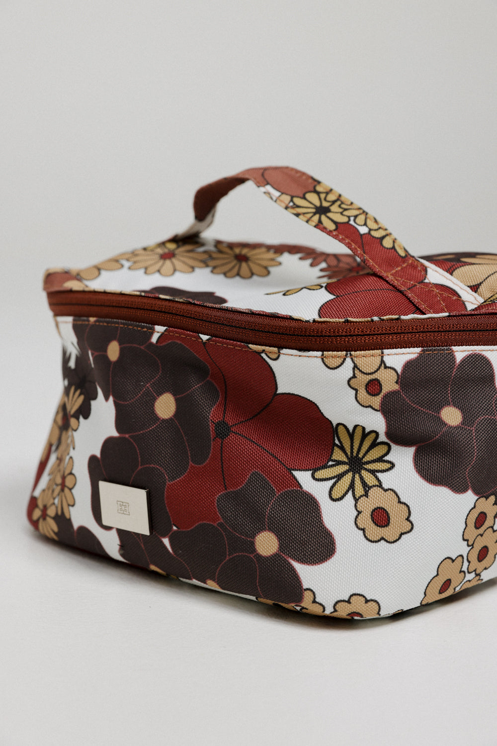 Medium Floral Makeup Bag