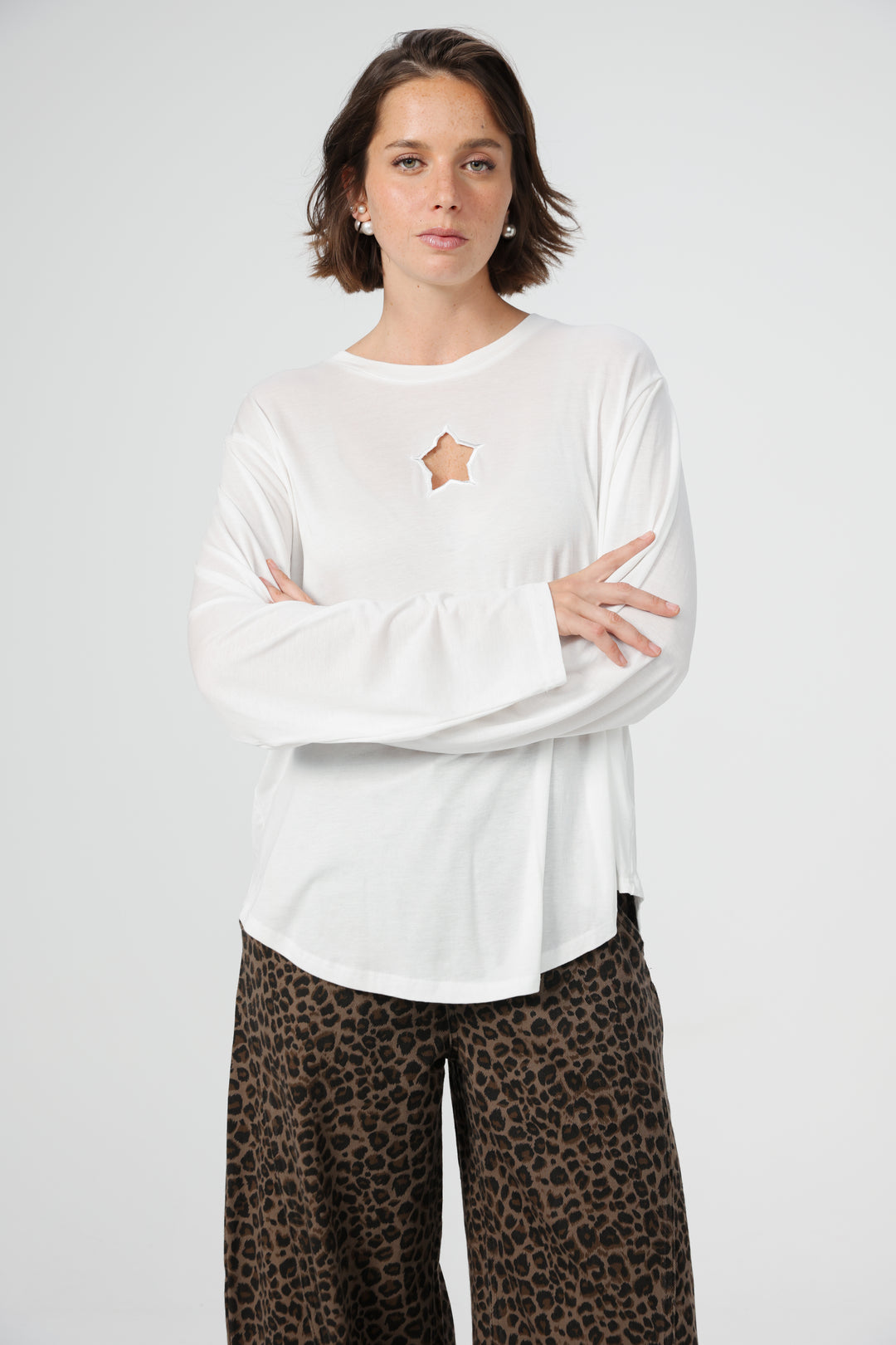 Star Fruit White Shirt