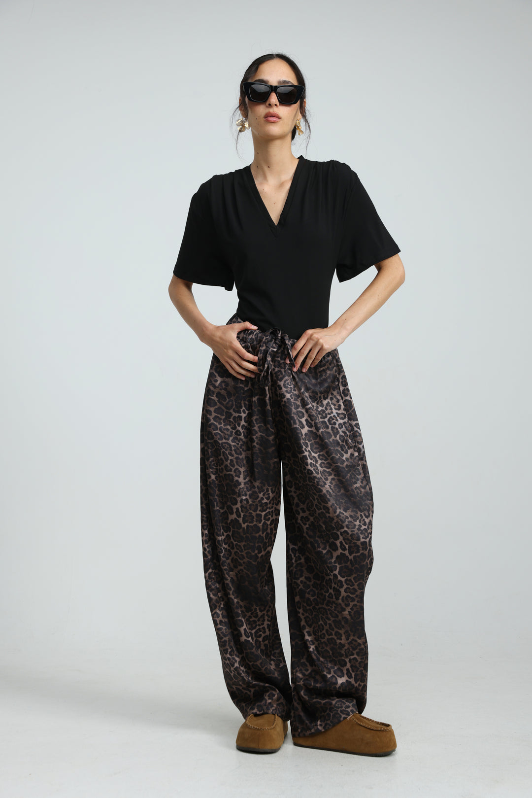 Airy Leopard Bottoms