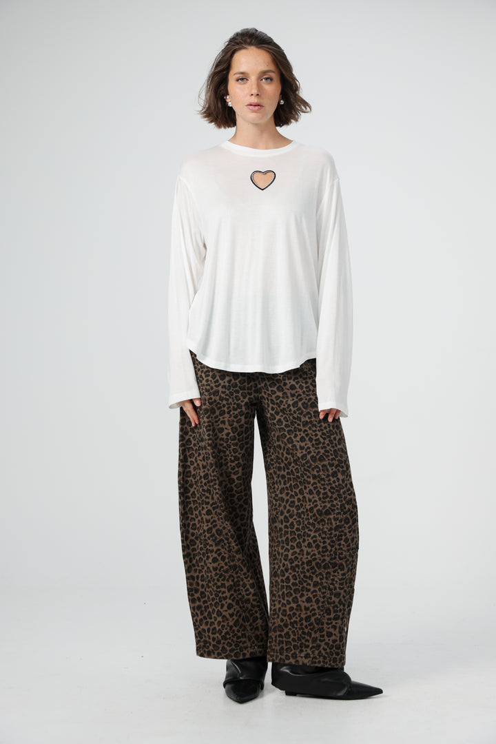 Heart Fruit White Shirt