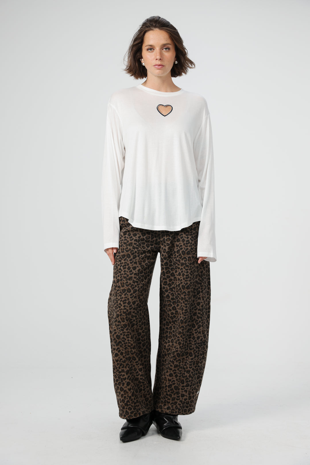 Heart Fruit White Shirt