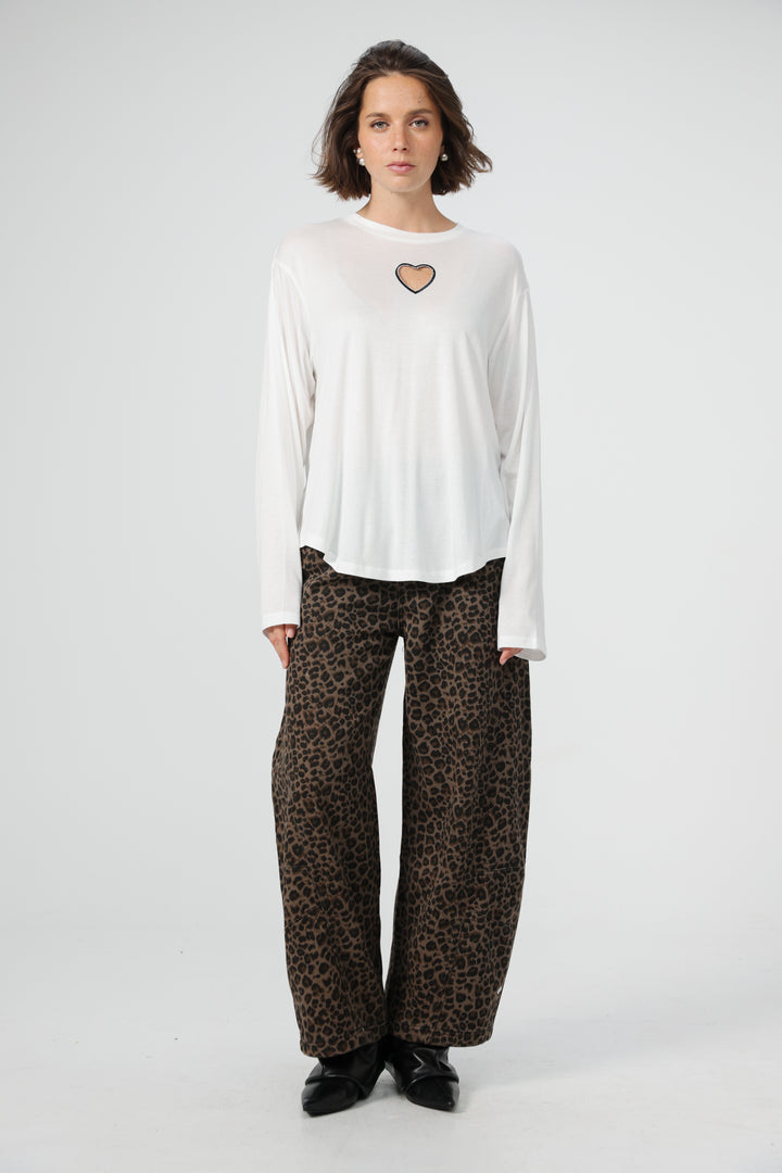 Heart Fruit White Shirt