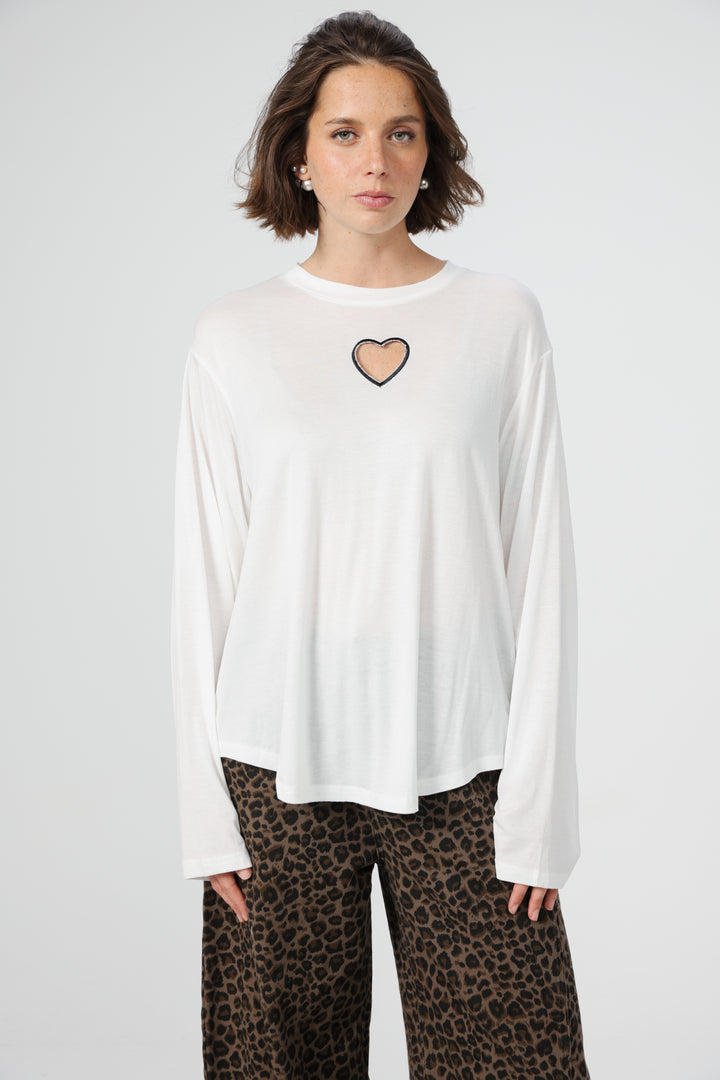 Heart Fruit White Shirt