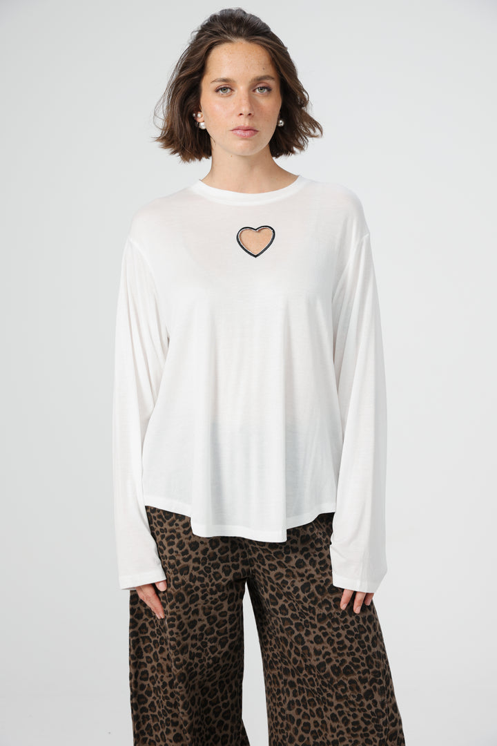 Heart Fruit White Shirt