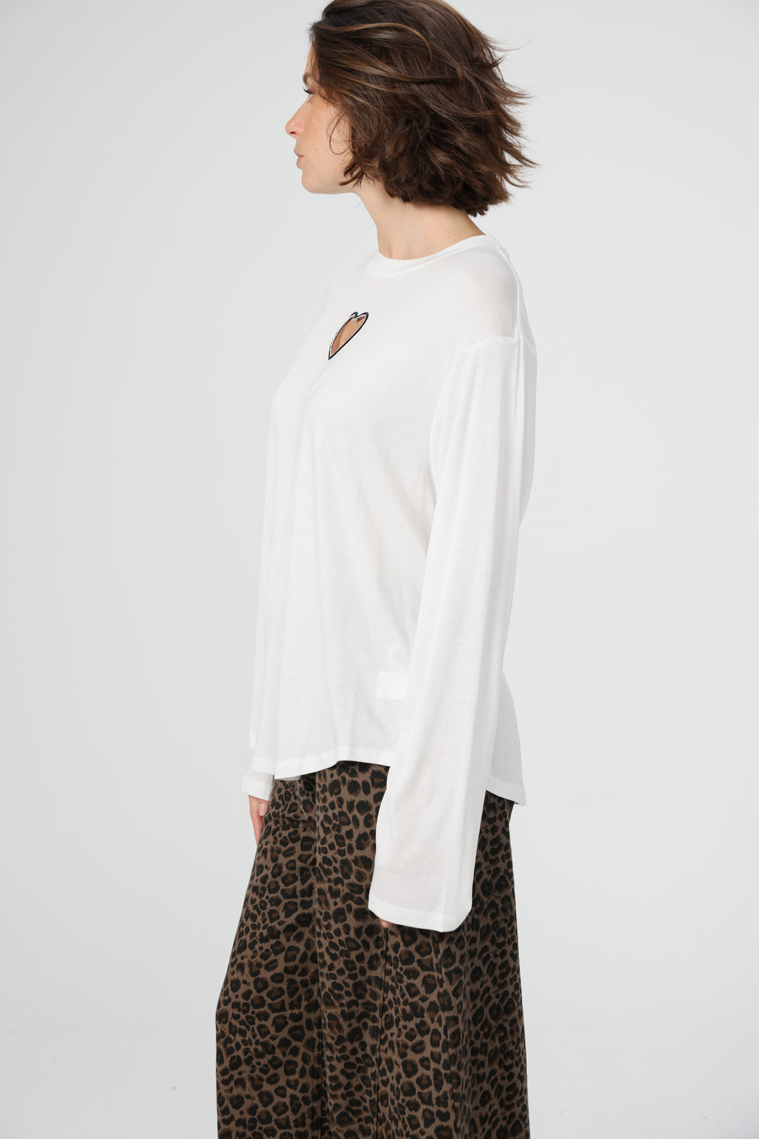 Heart Fruit White Shirt