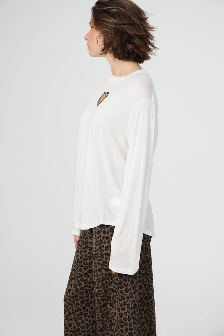 Heart Fruit White Shirt