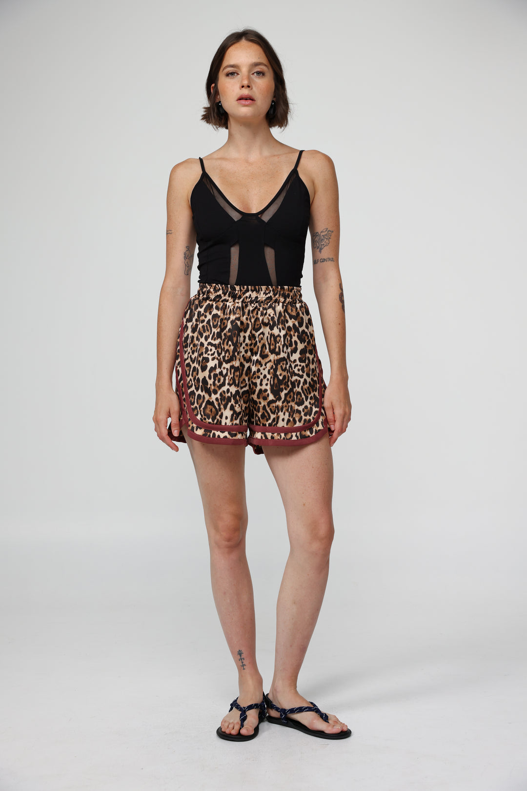 Combo Black Mesh Bodysuit