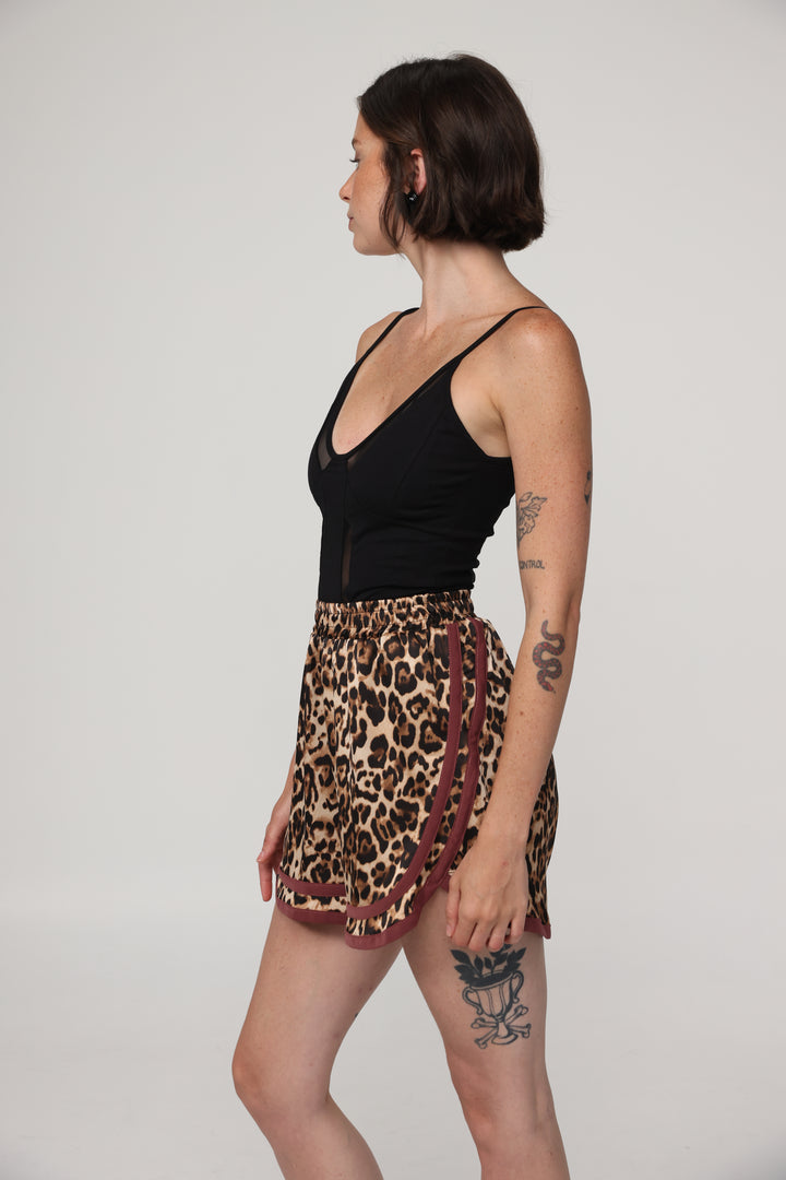 Buni's Mixed Leopard Shorts