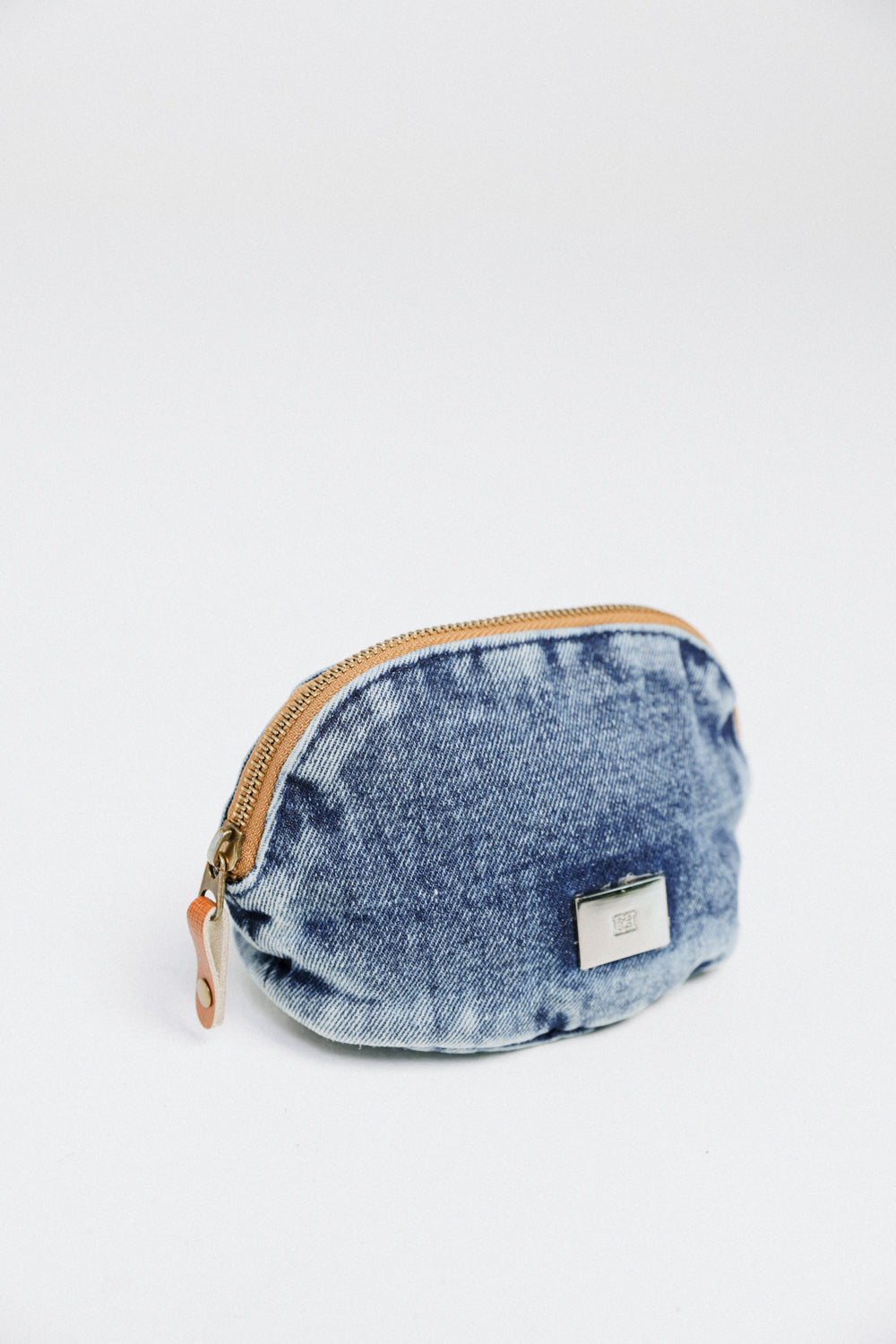 תיק איפור כחול ג'ינס Denim Makeup Bag