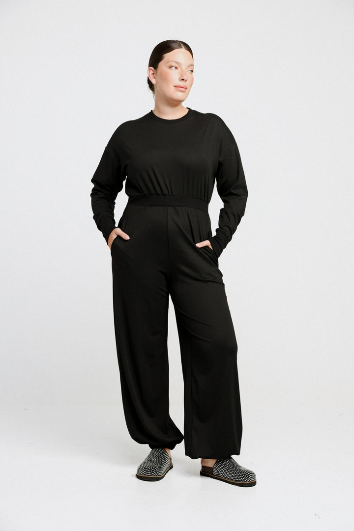 Energy Black Jumpsuit