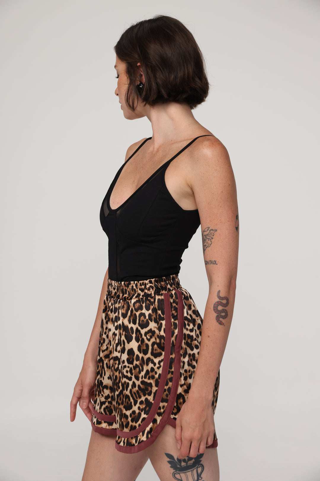 Buni's Mixed Leopard Shorts