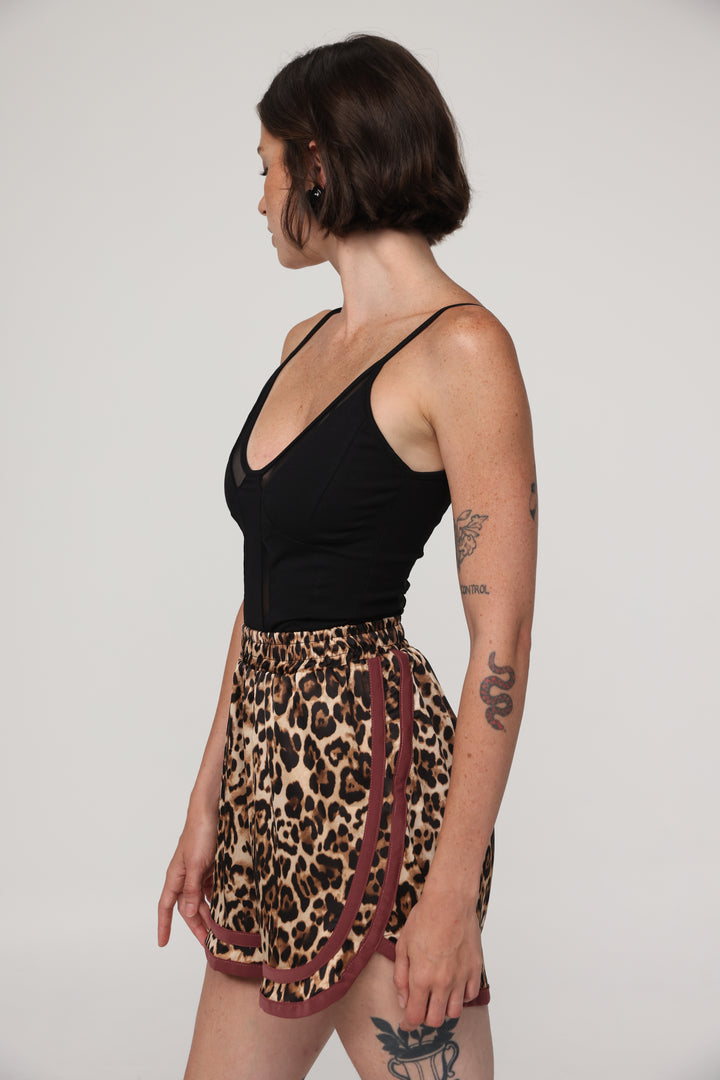 Buni's Mixed Leopard Shorts