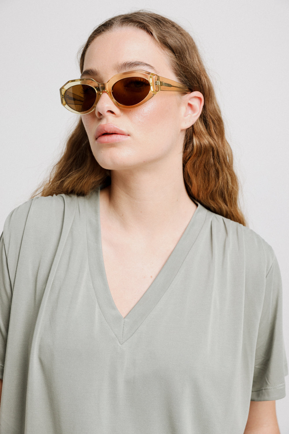 משקפי שמש בלונדיניים לאישה See You No.2 Blonde Sunglasses