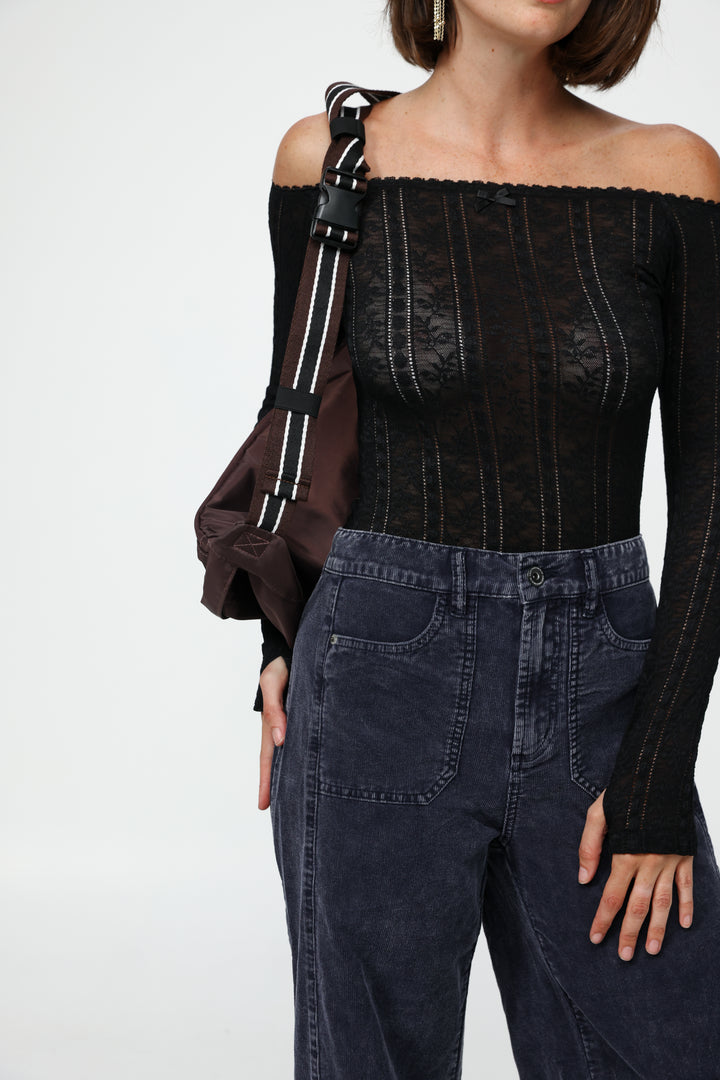EE Huge Brown Belt Bag