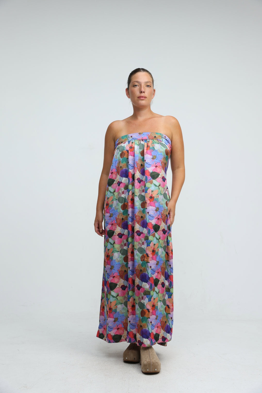 Rêverie Black Floral Dress