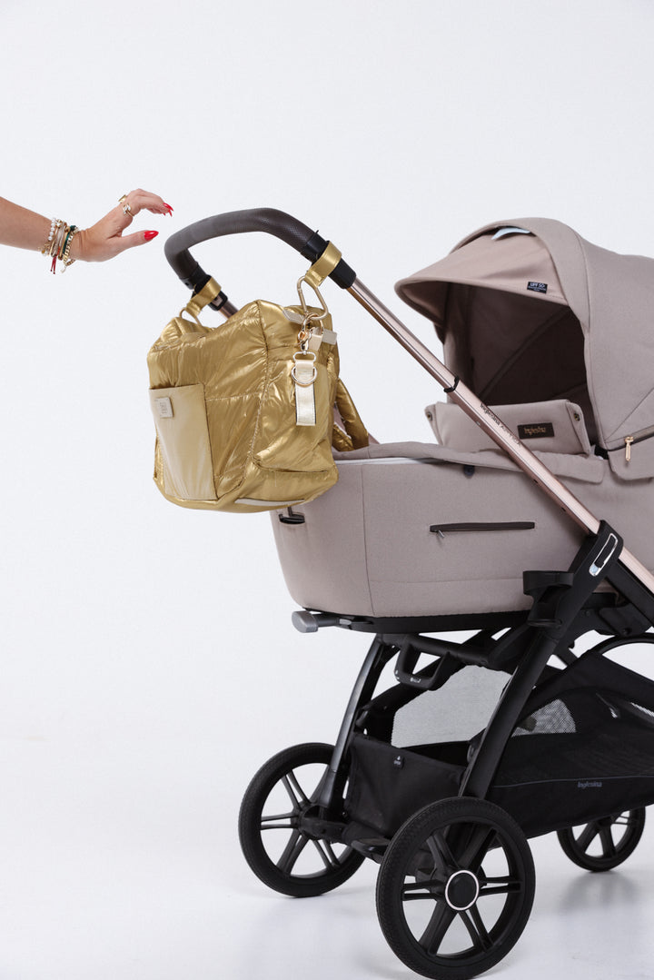 Gold Diaper Bag