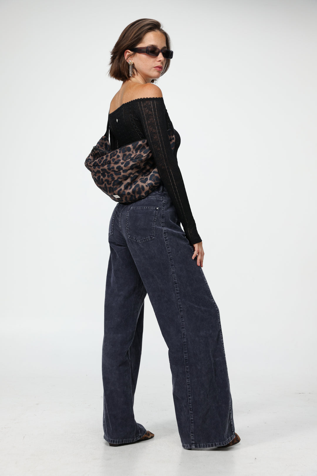 EE Huge Leopard Belt Bag