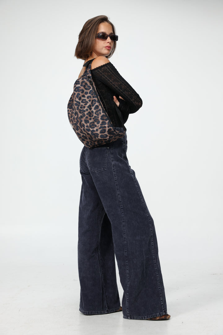 EE Huge Leopard Belt Bag