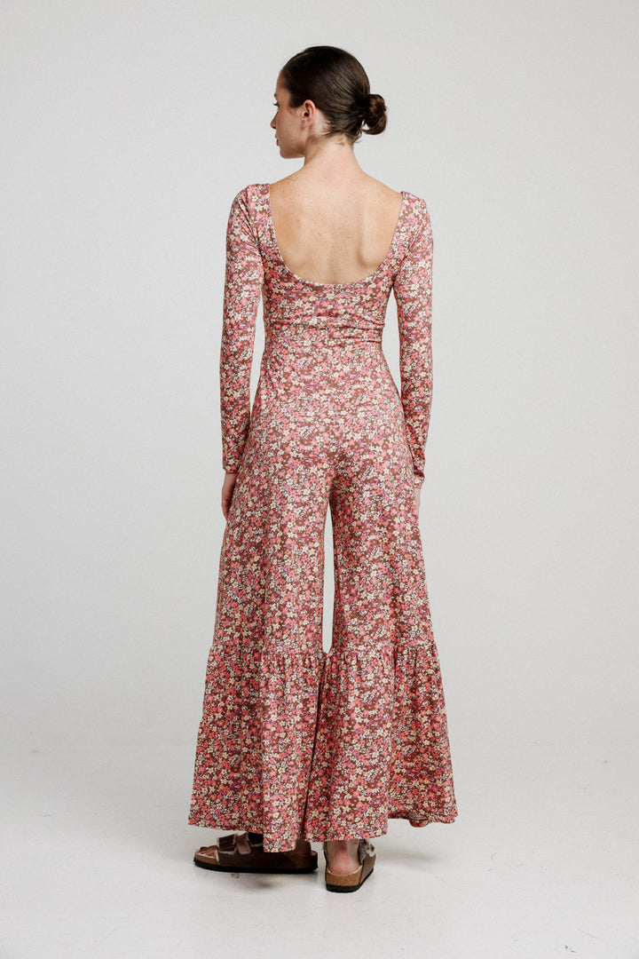 Target Long Floral Jumpsuit