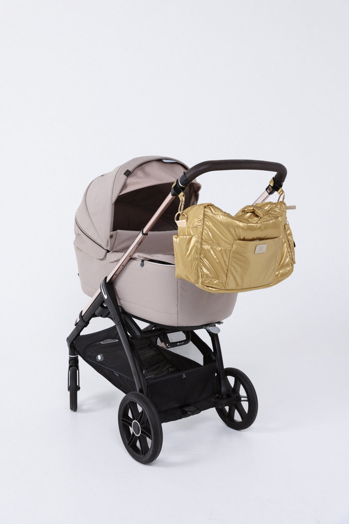 Gold Diaper Bag