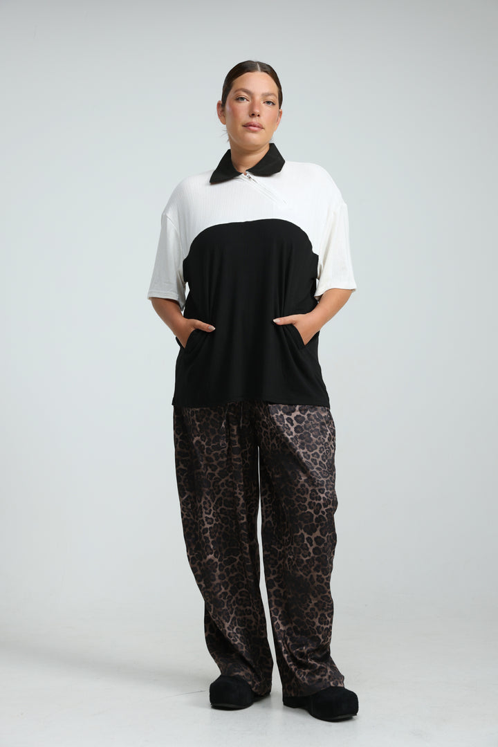 Spoken Black Polo T-Shirt