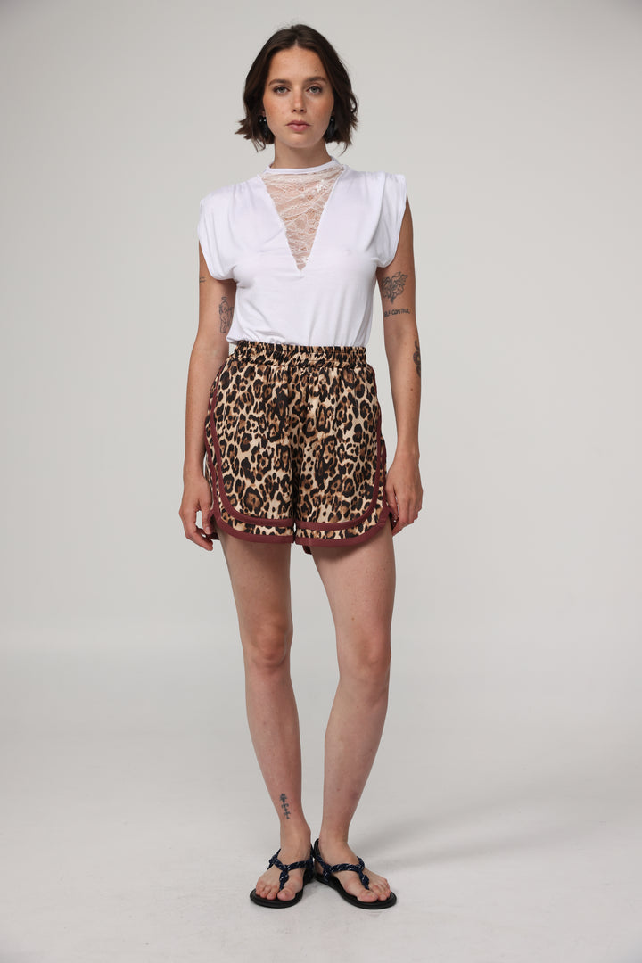 Sea White Lace Tank