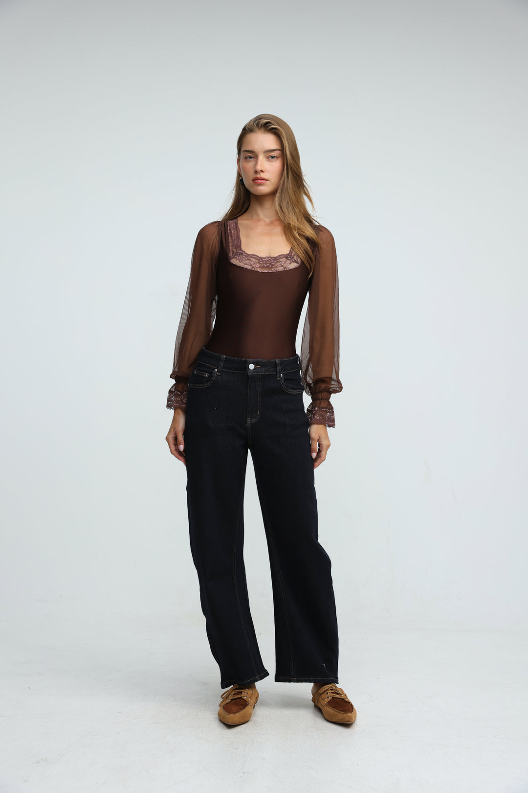 Phase Brown Bodysuit
