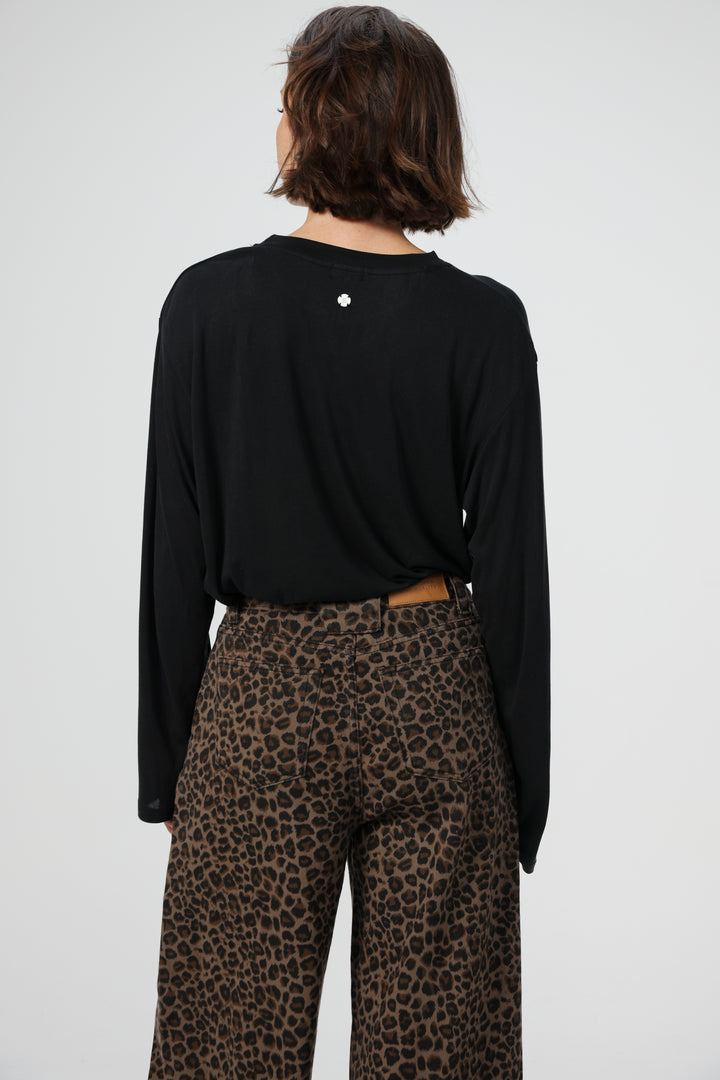 Heart Fruit Black Shirt