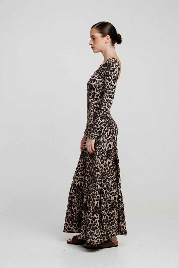 Target Long Leopard Jumpsuit