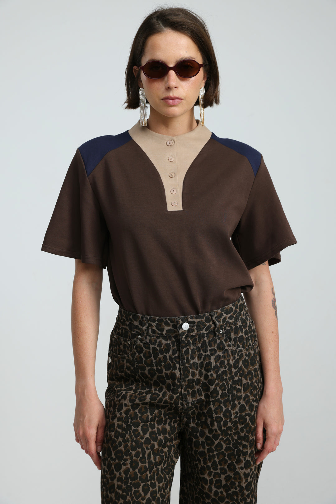 Looly Brown Polo