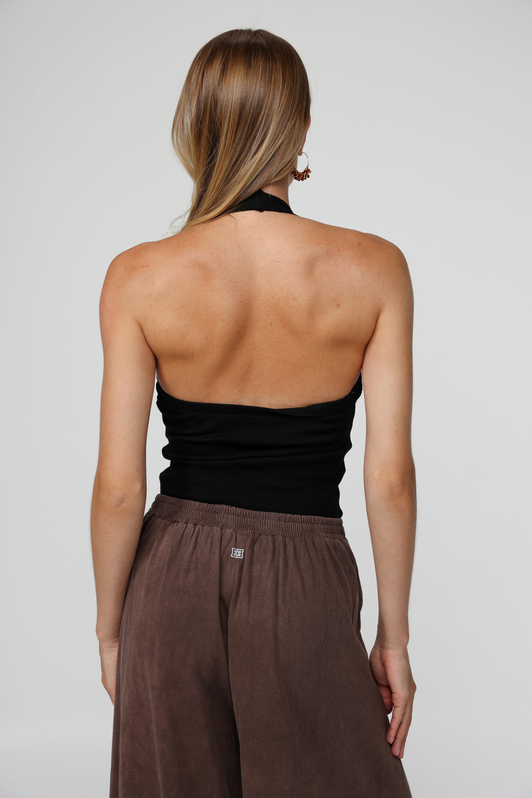 Lips Black Tank