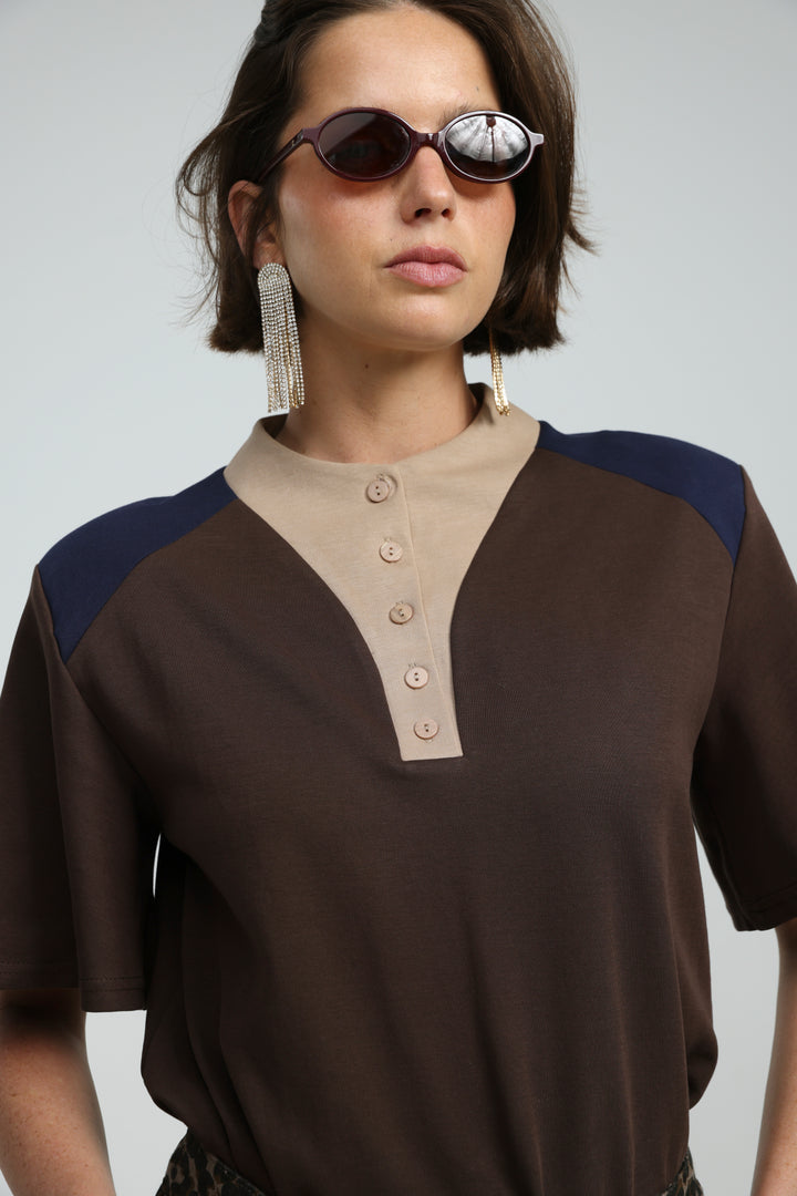 Looly Brown Polo