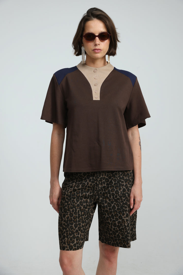 Looly Brown Polo