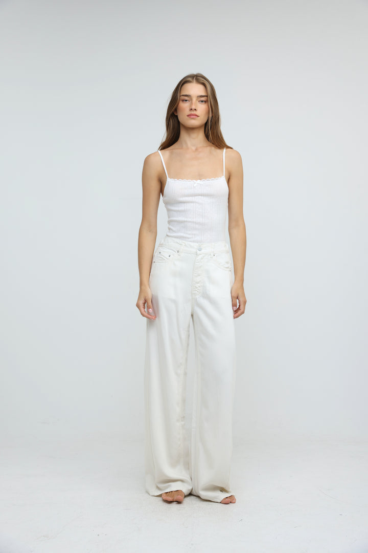 Saba05 White Bodysuit