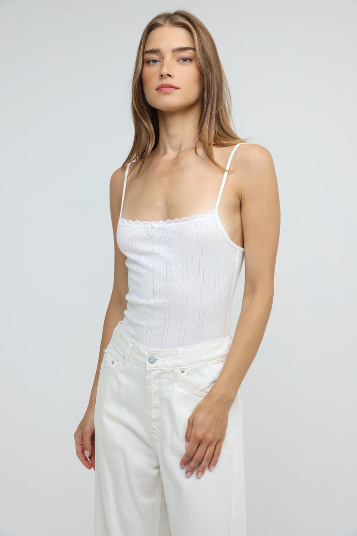 Saba05 White Bodysuit