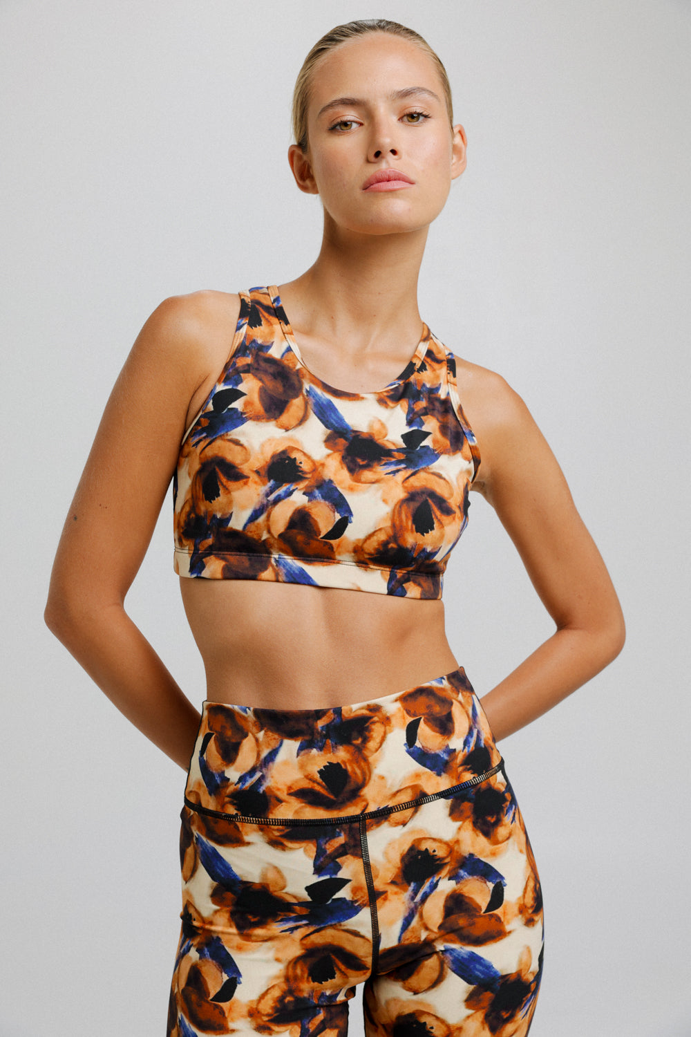 חזיית טופ ספורט Venus Floral Top פרחונית