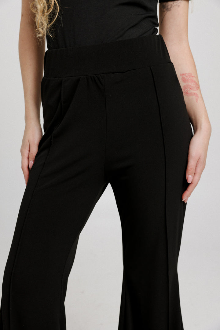Relaxed Black Bottoms