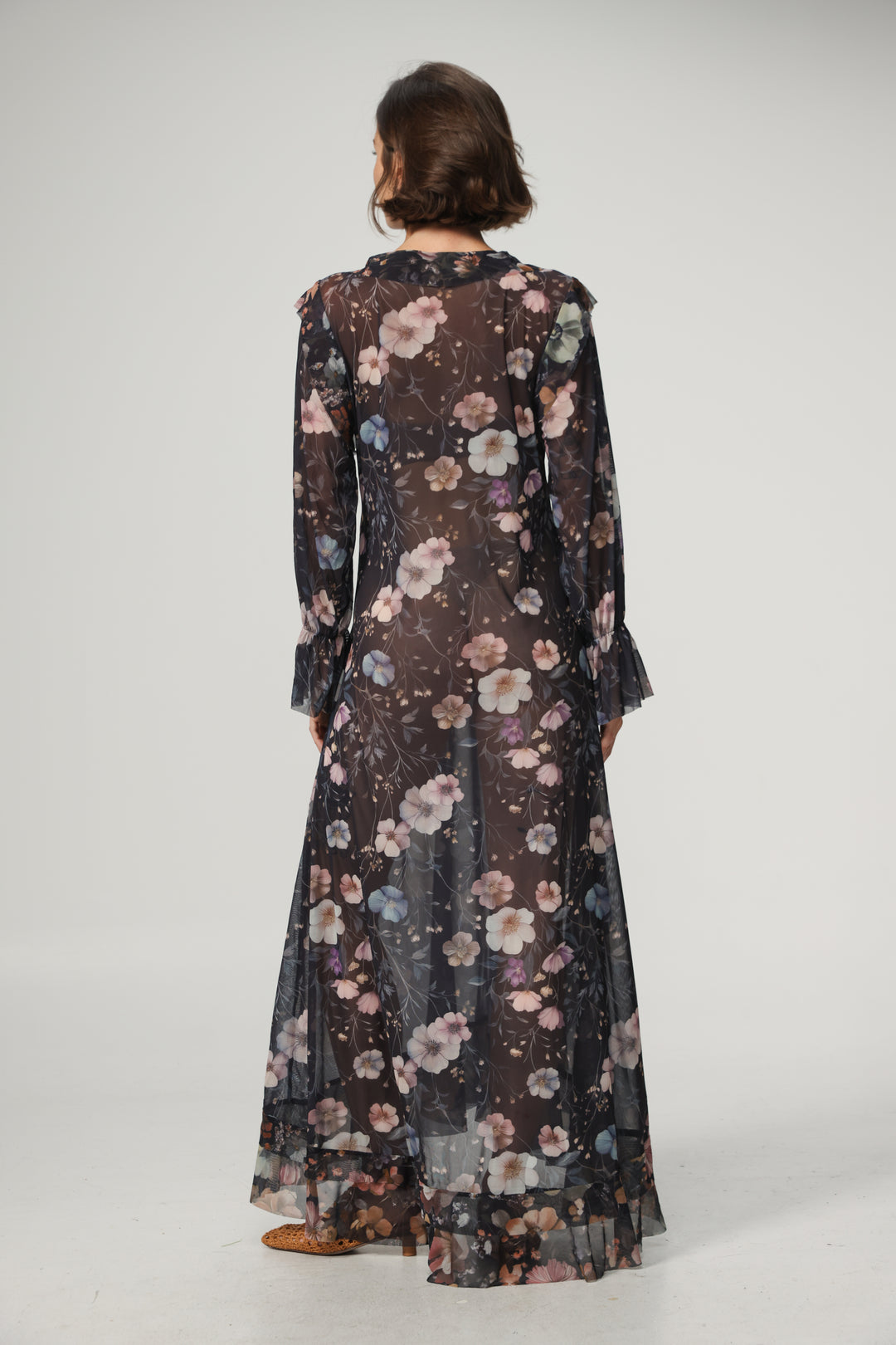 Swear Dark Floral Dress