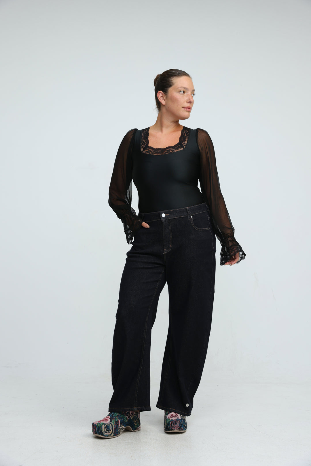 Phase Black Bodysuit