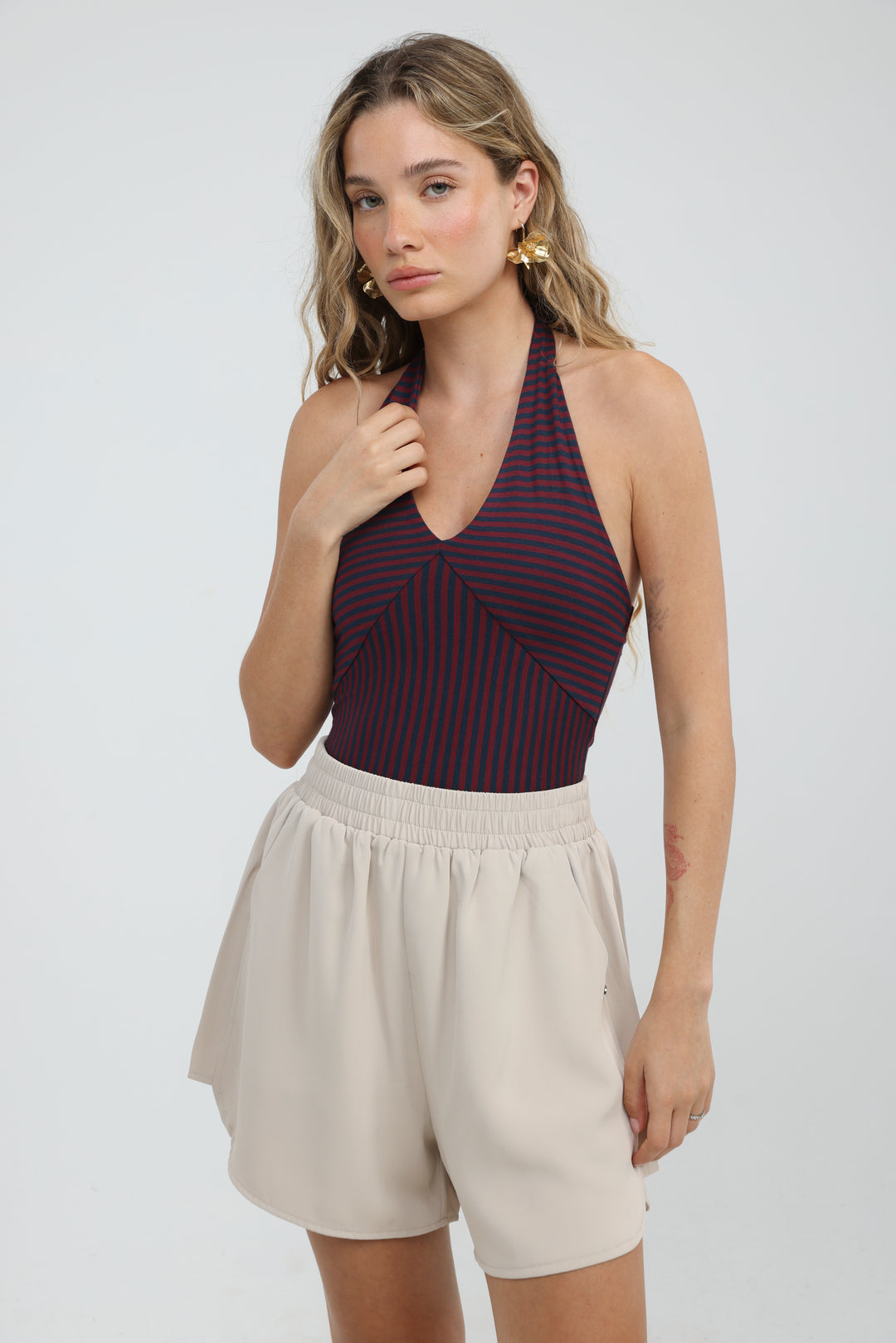 Buni's Fluid Beige Shorts