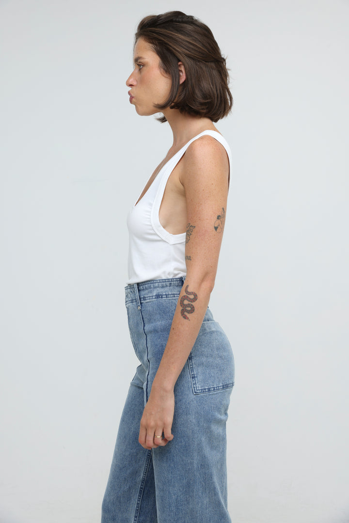 Saba07 White Tank