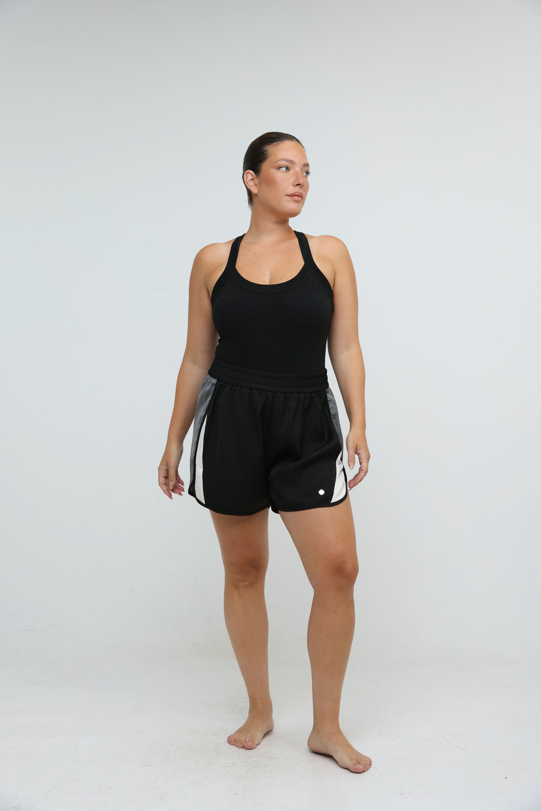Tree Black Shorts