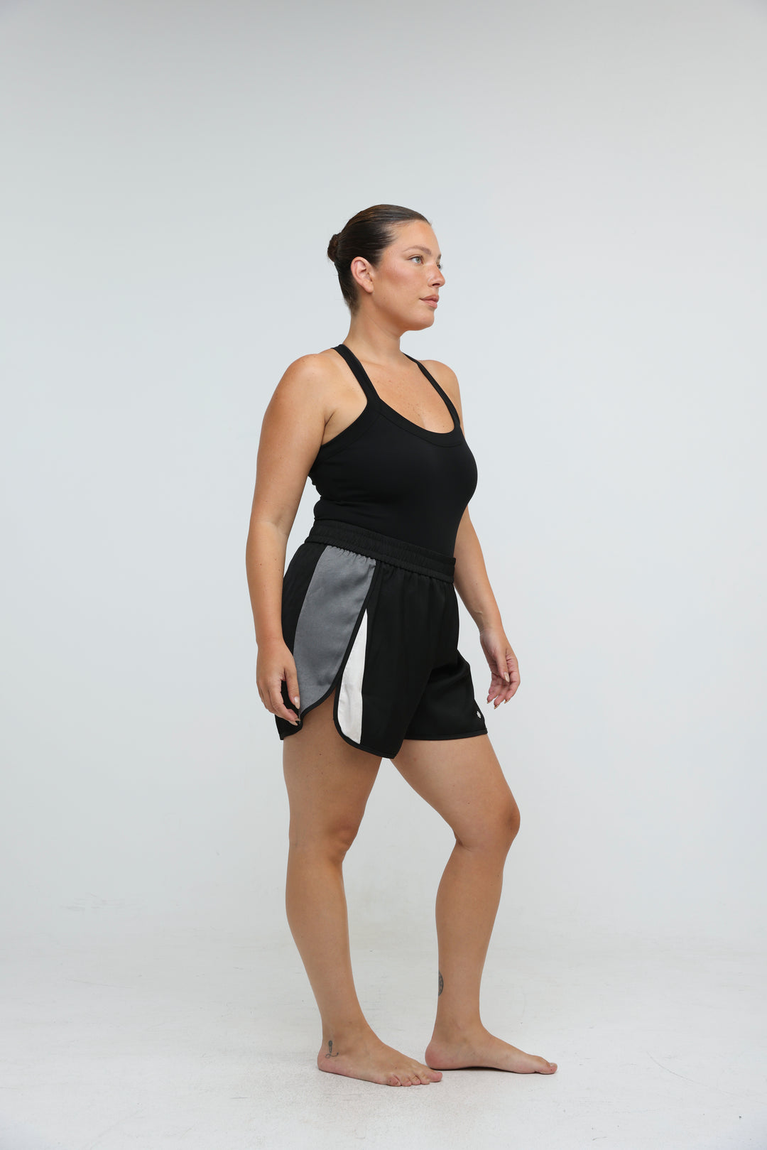 Tree Black Shorts