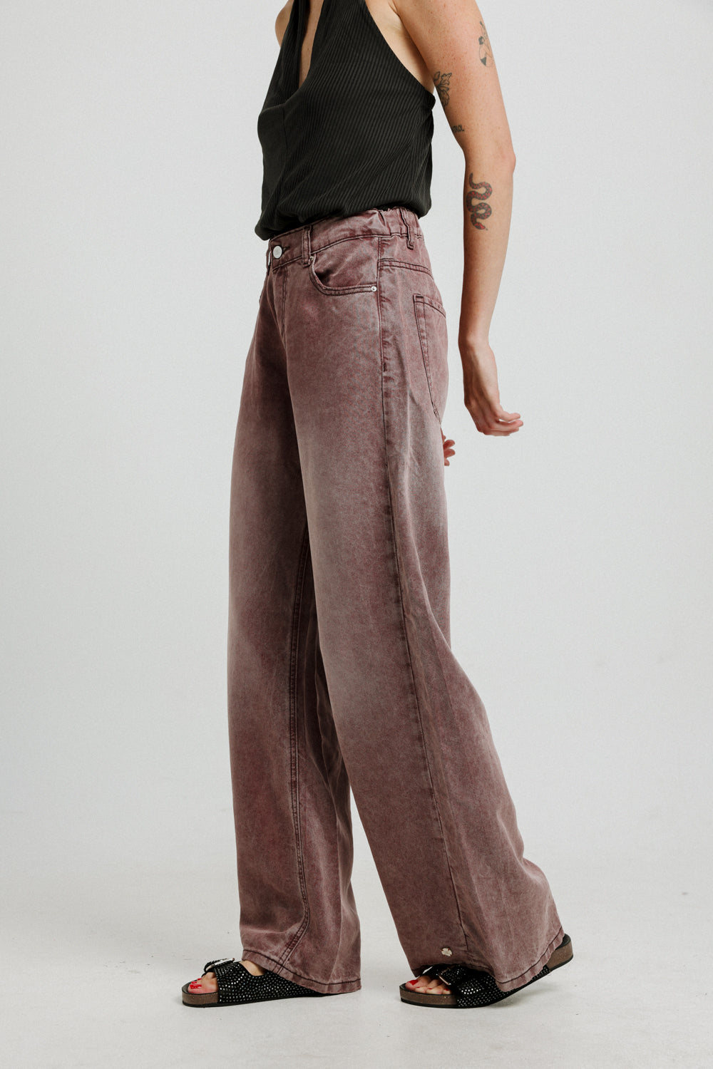 Redesign Wine Soft Denim