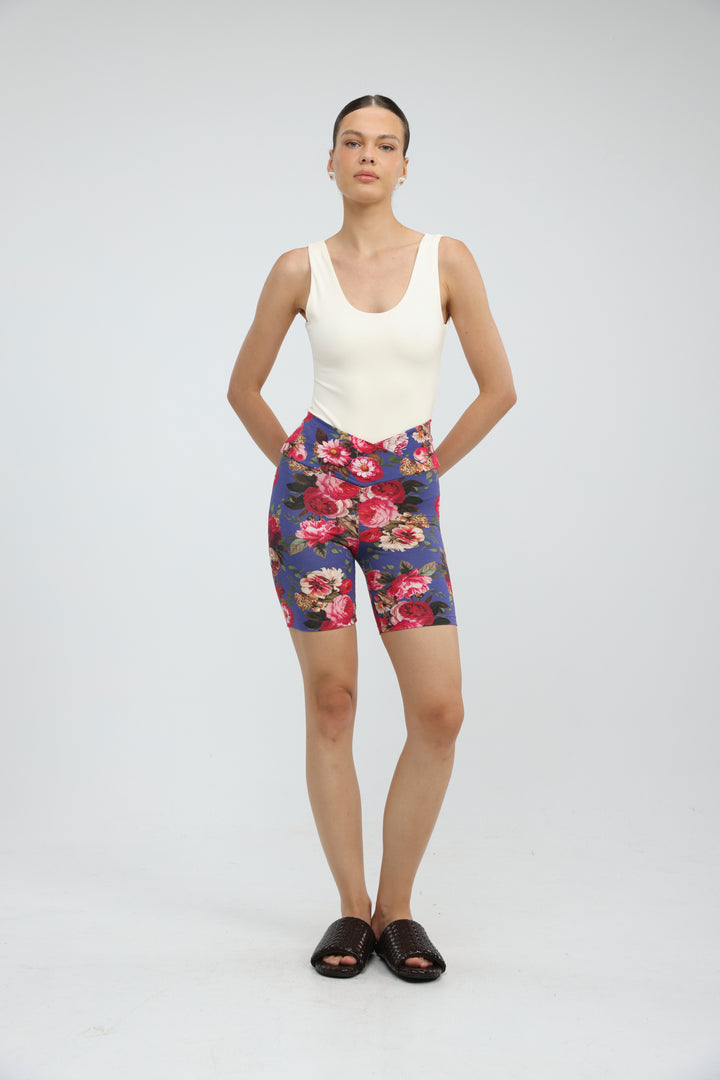 Dani Floral Short Leggings